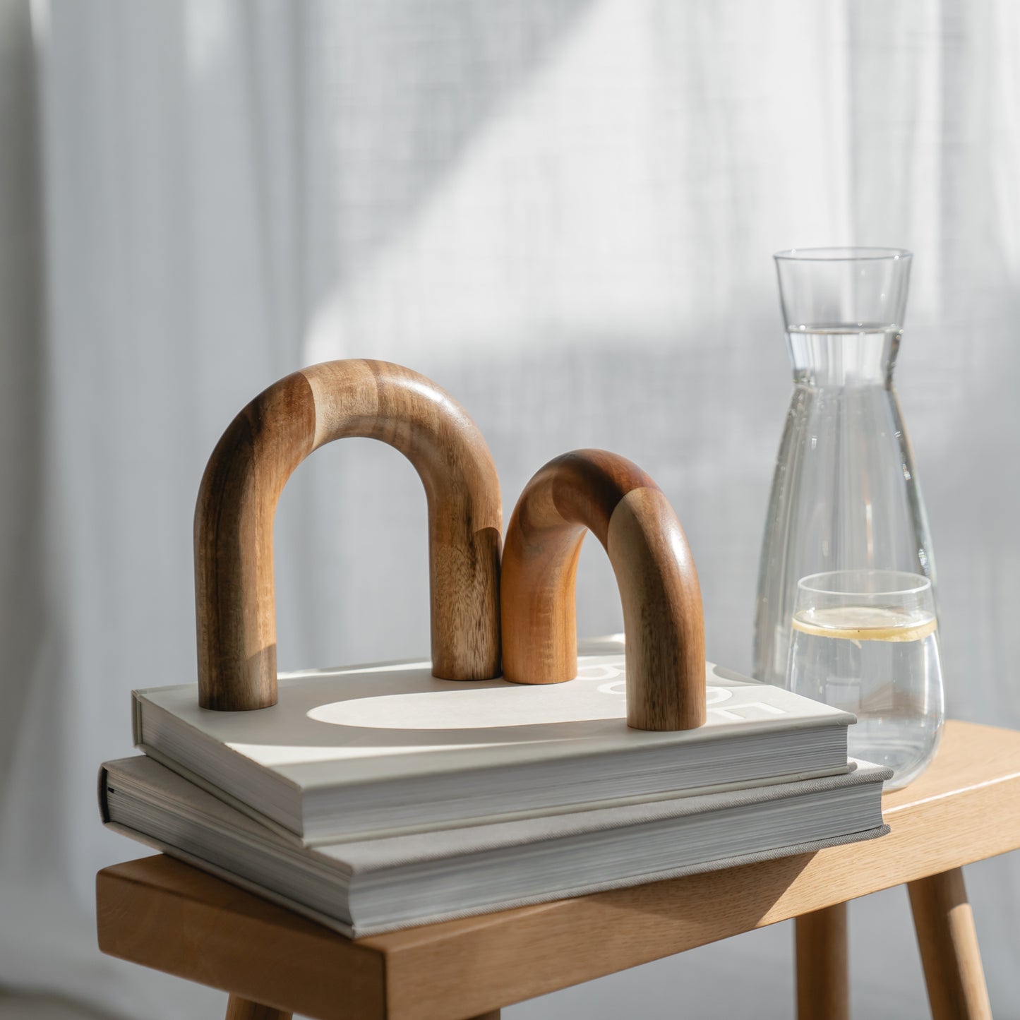 Wood Arch Decorative Objects - Create a cozy and inviting atmosphere with our handcrafted wooden arch decor pieces